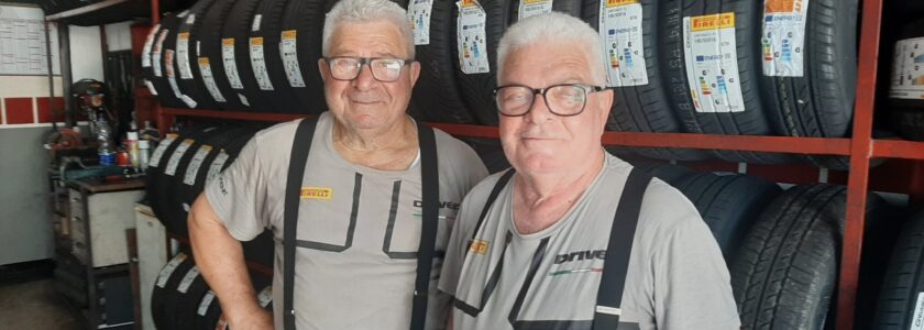 Amedeo e Guido Anelli, i fratelli gommisti: 65 anni di officina possono bastare?