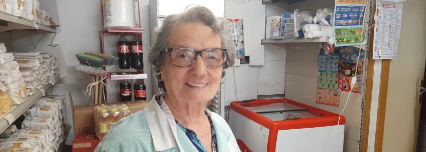 Nilde Ricci: la signora dell’alimentari da sessant’anni dietro al bancone